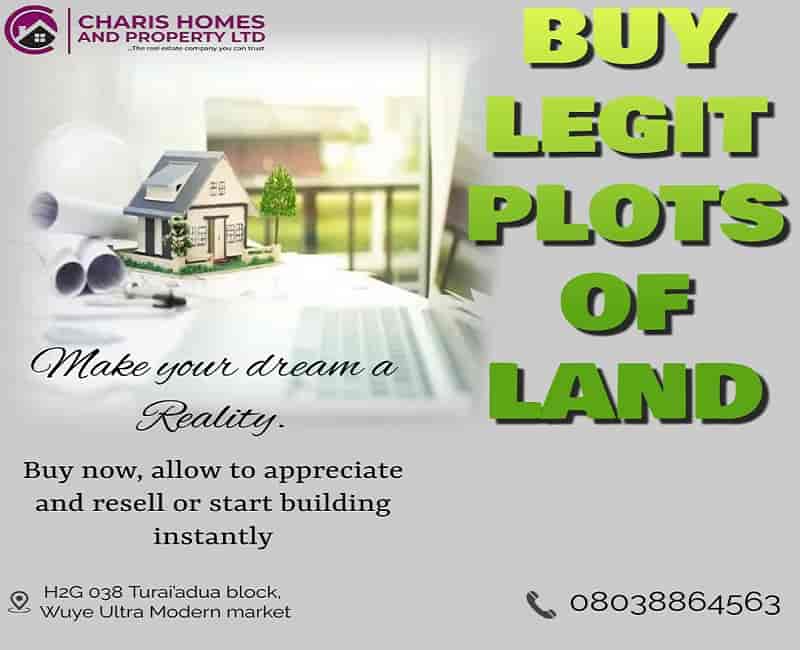 Land for sale near [airport, University, Shopping mall] in FCT Abuja