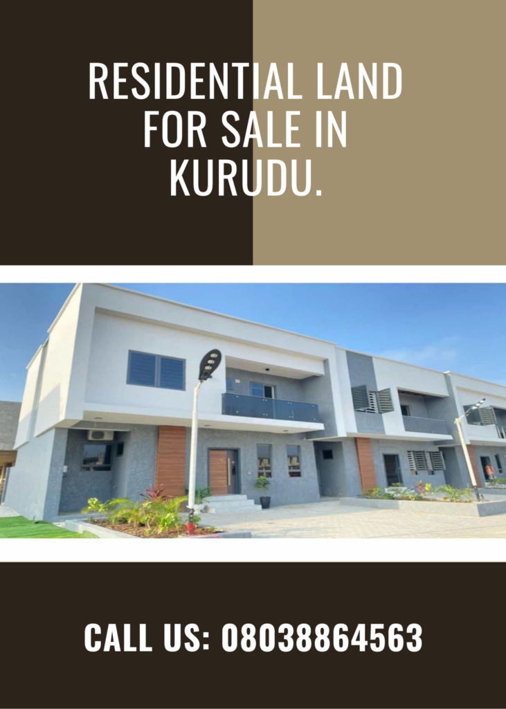 Residential Land For Sale In Kurudu.